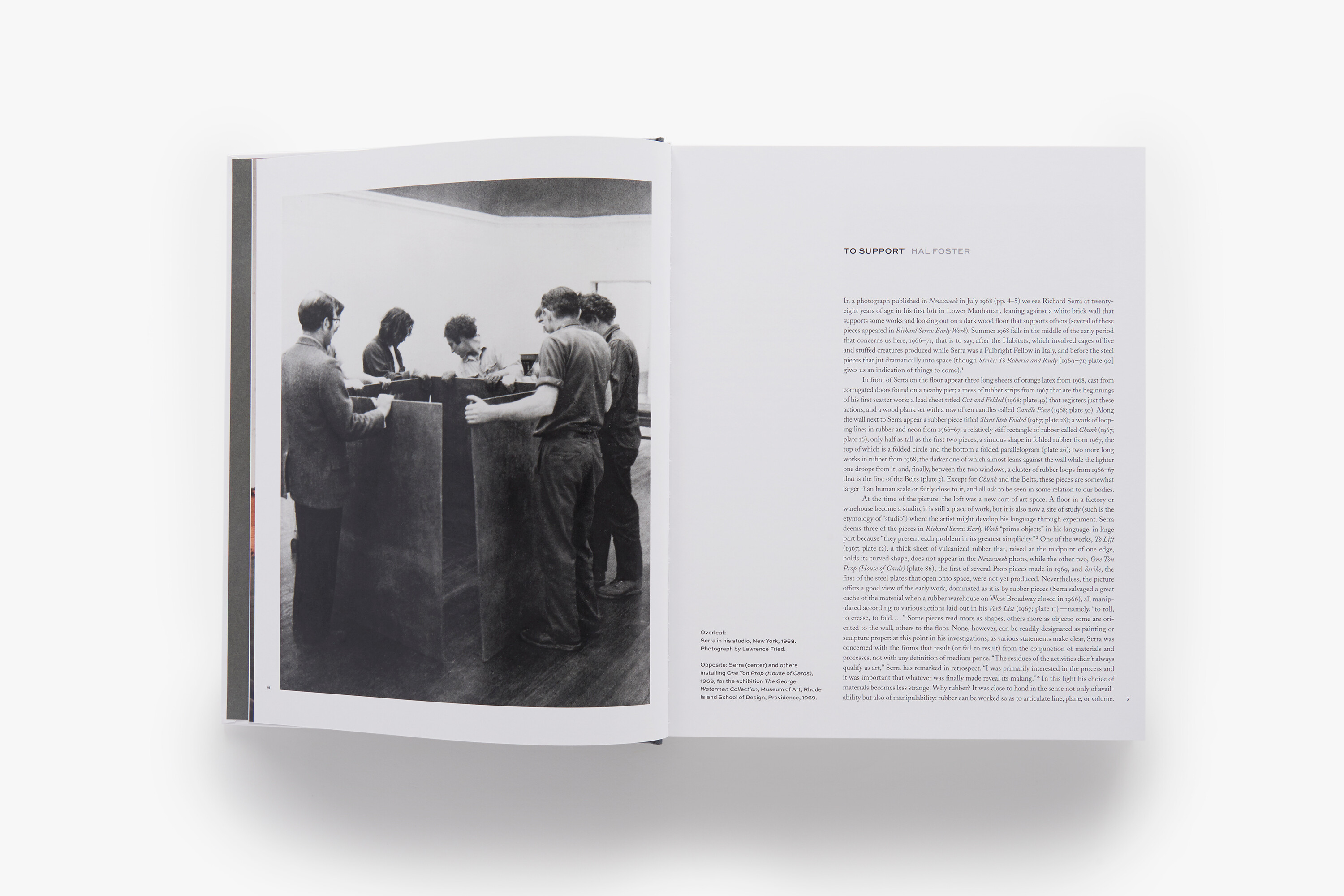 Richard Serra: Early Work [Book]